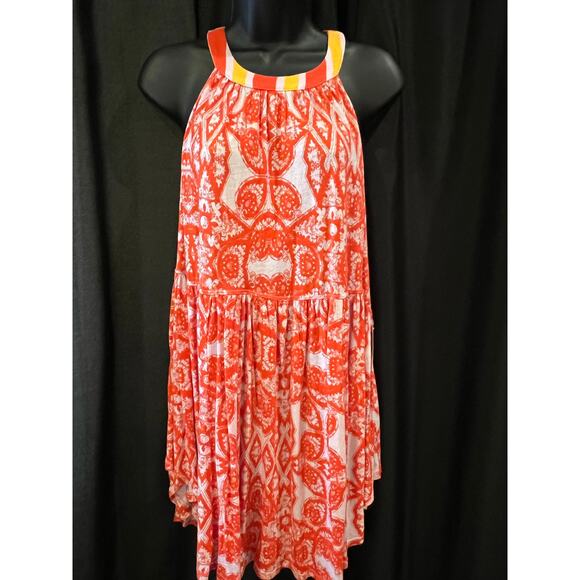 Free People NWT Mimi Halter hi low Top L - Picture 1 of 3
